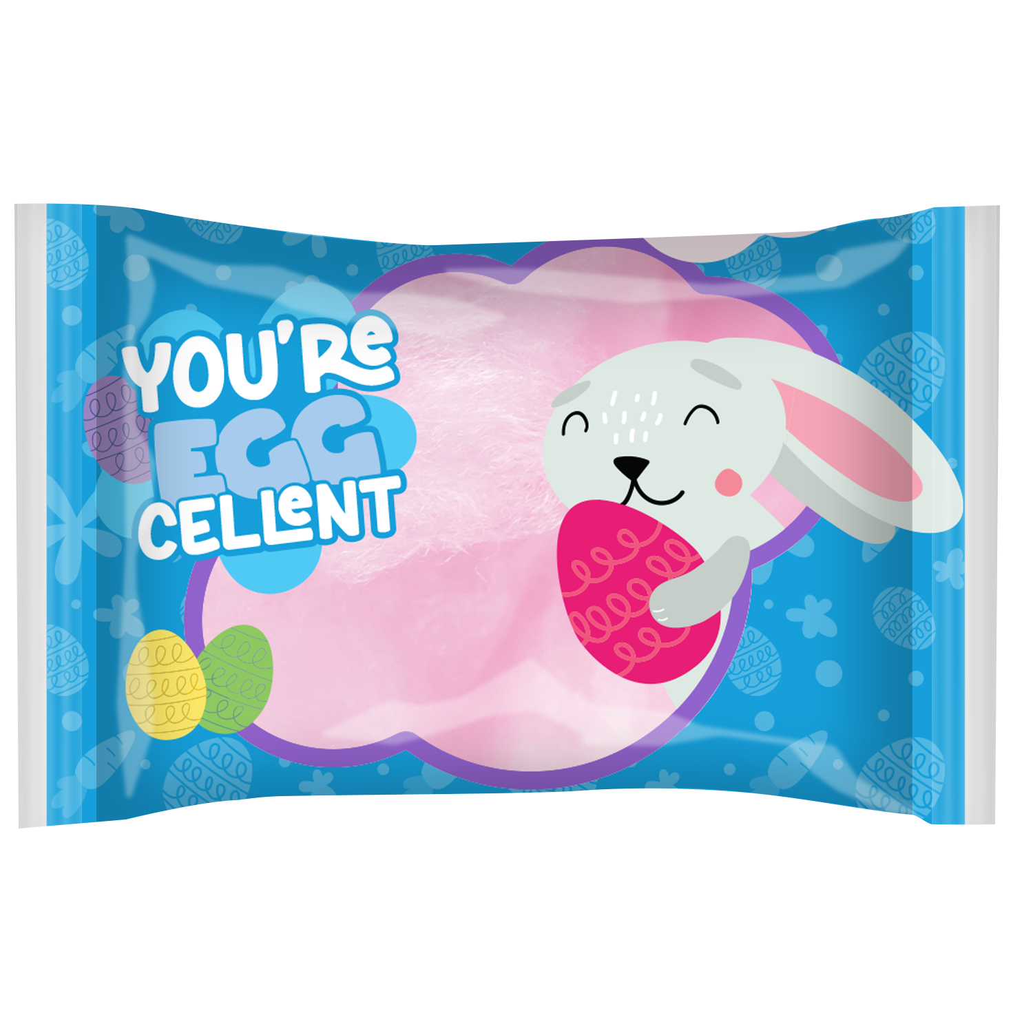 Easter Cotton Candy Pouches