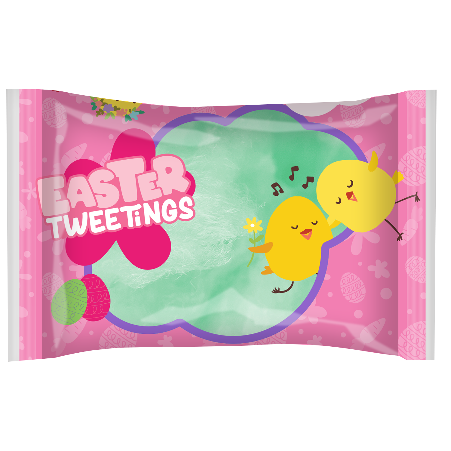 Easter Cotton Candy Pouches