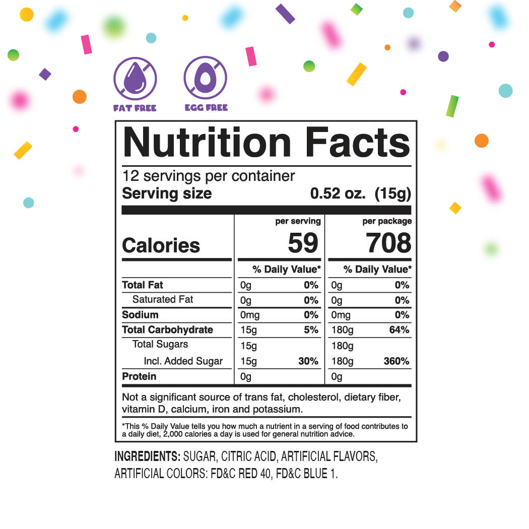 Easter Cotton Candy Pouches