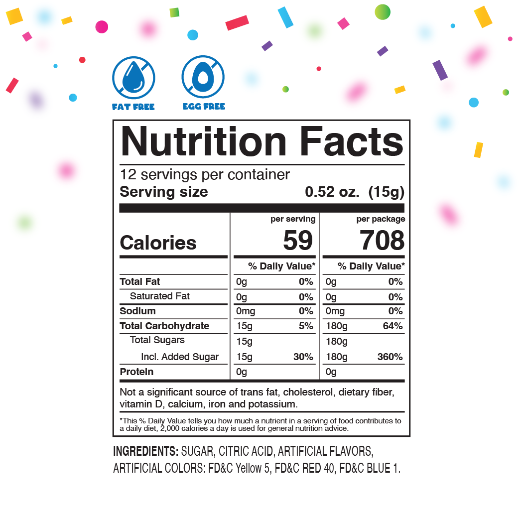 Variety Pack Cotton Candy Pouches