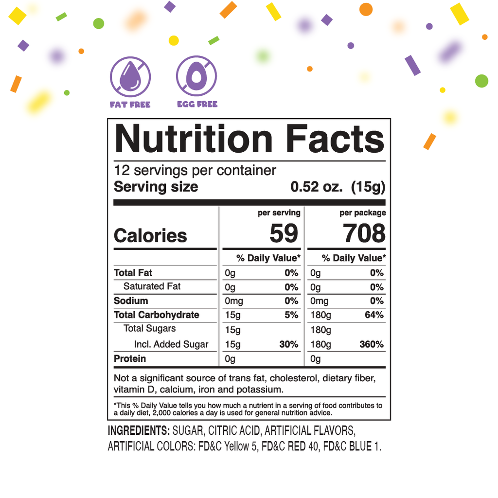 Halloween Cotton Candy Pouches