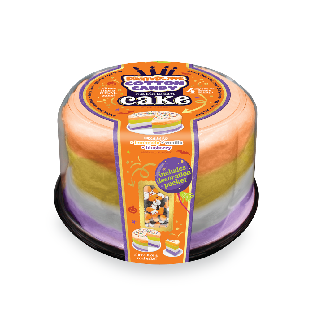 Halloween 13oz Jumbo Cotton Candy Cake
