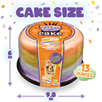 Halloween 13oz Jumbo Cotton Candy Cake