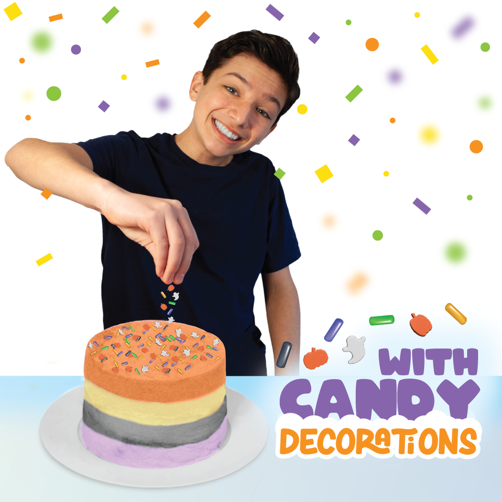 Halloween 4.2oz Cotton Candy Cake