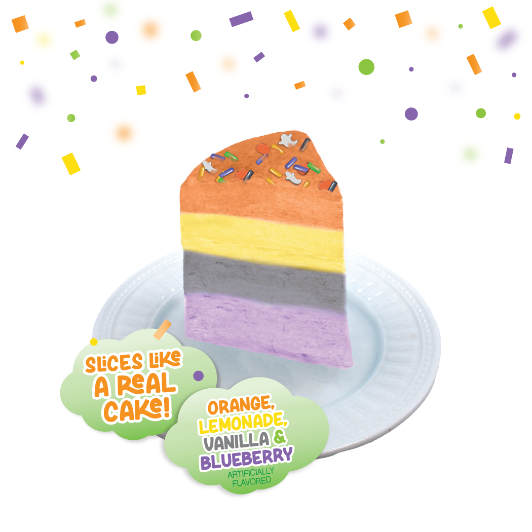 Halloween 4.2oz Cotton Candy Cake
