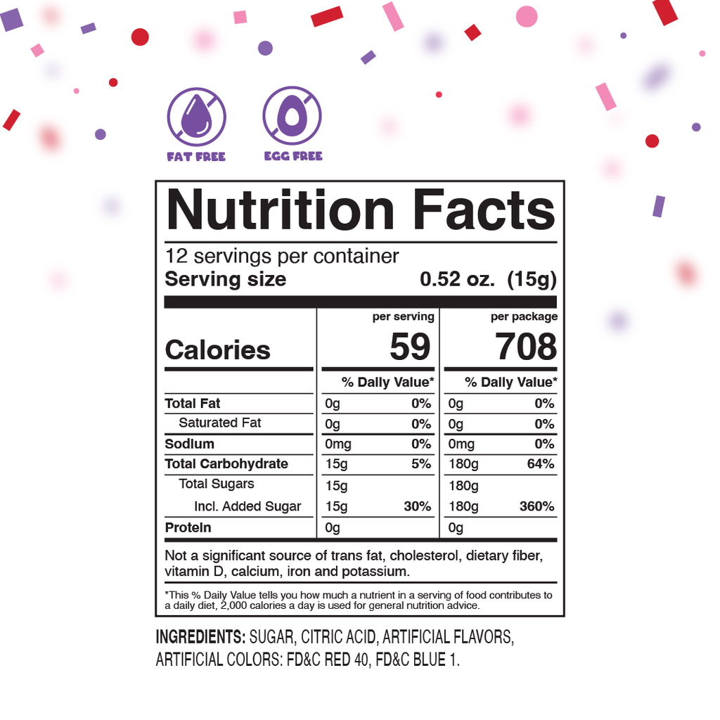 Valentines Day Cotton Candy Pouches