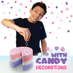 Valentines Day 4.2oz Cotton Candy Cake