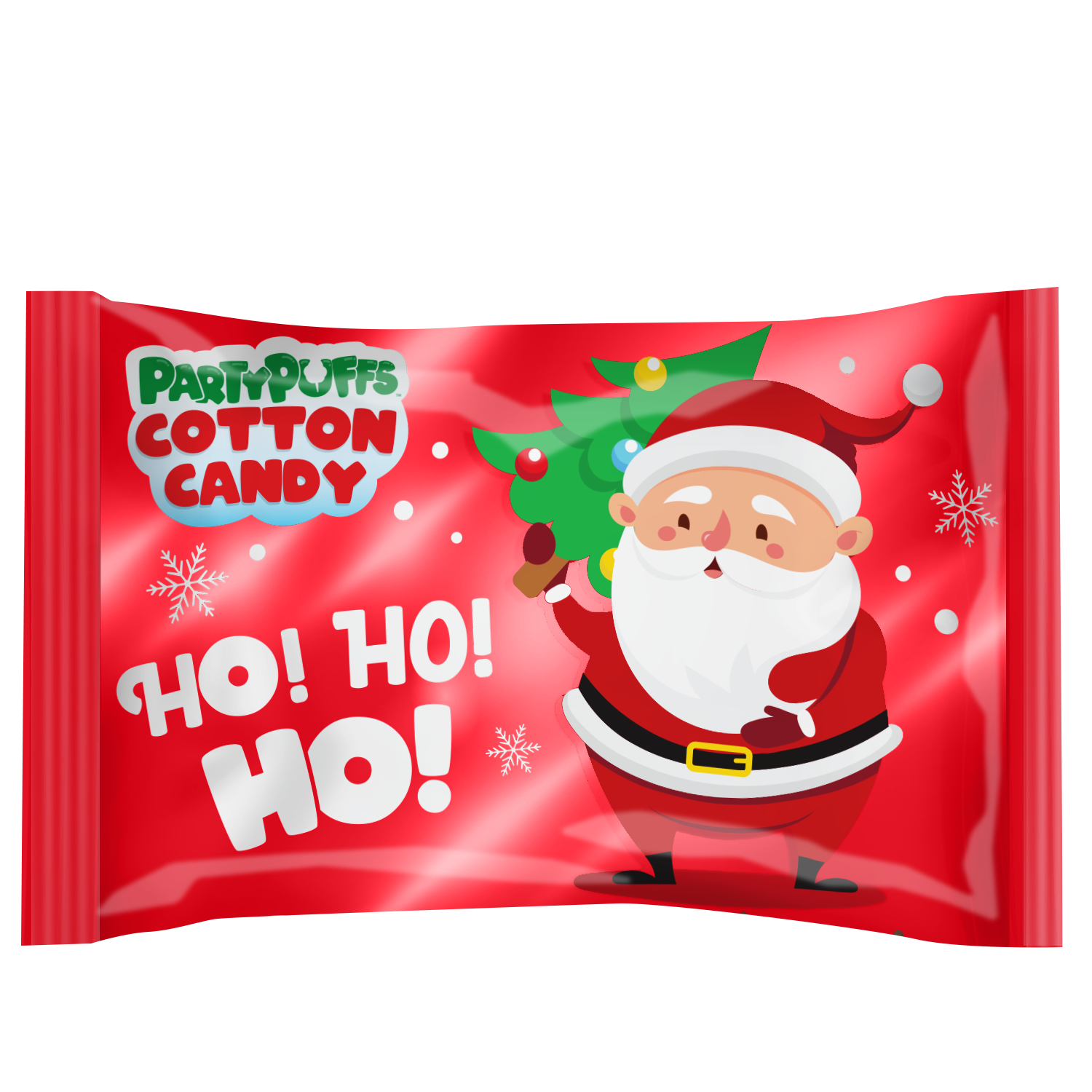 Christmas Cotton Candy Pouches