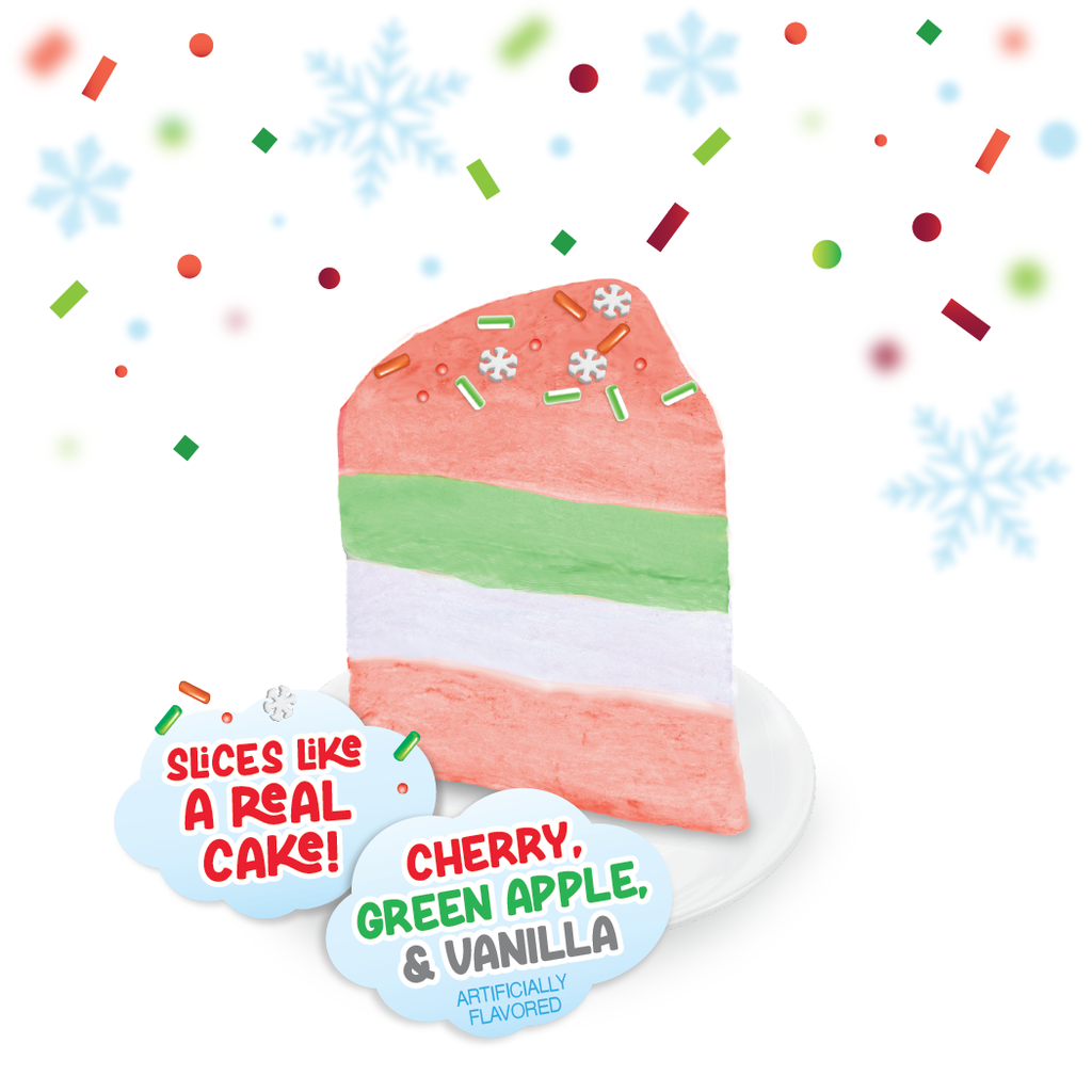 Holiday 13oz Jumbo Cotton Candy Cake
