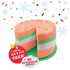 Holiday 13oz Jumbo Cotton Candy Cake
