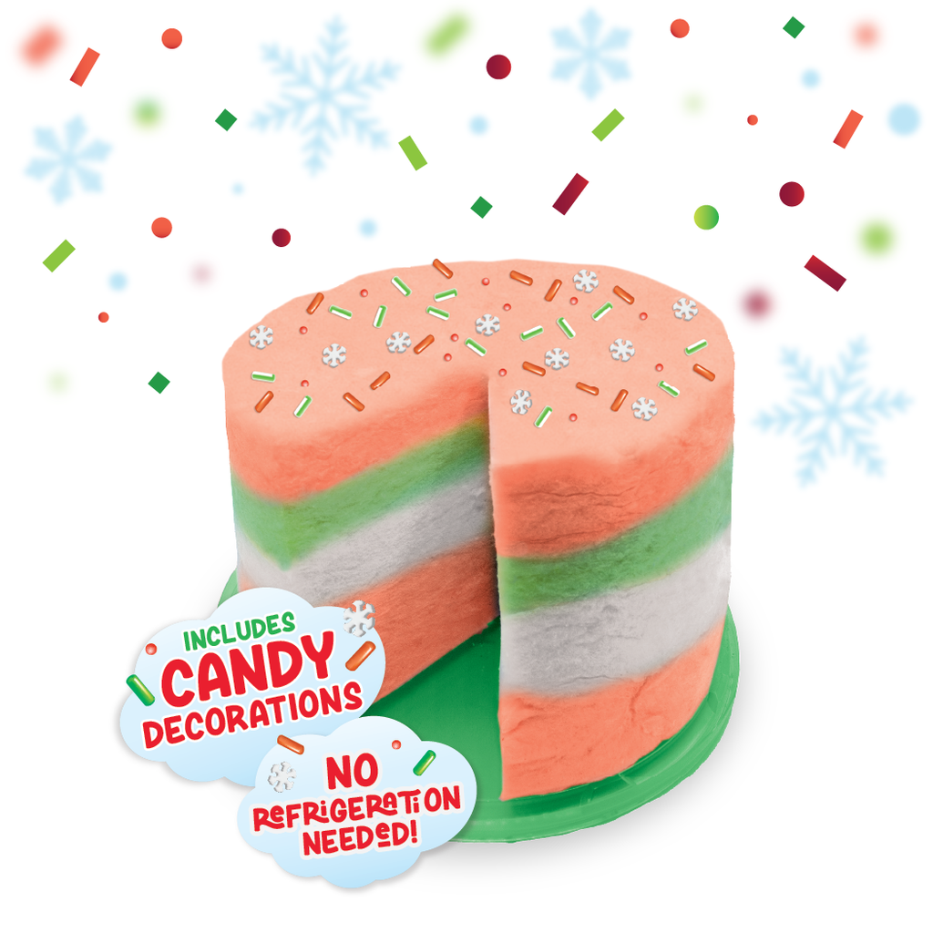 Holiday 4.2oz Cotton Candy Cake